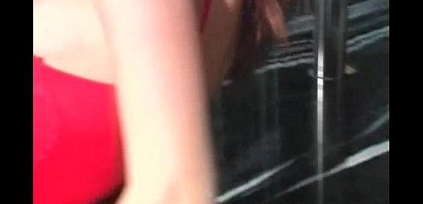  Big boobed sexy ass hot redhead babe